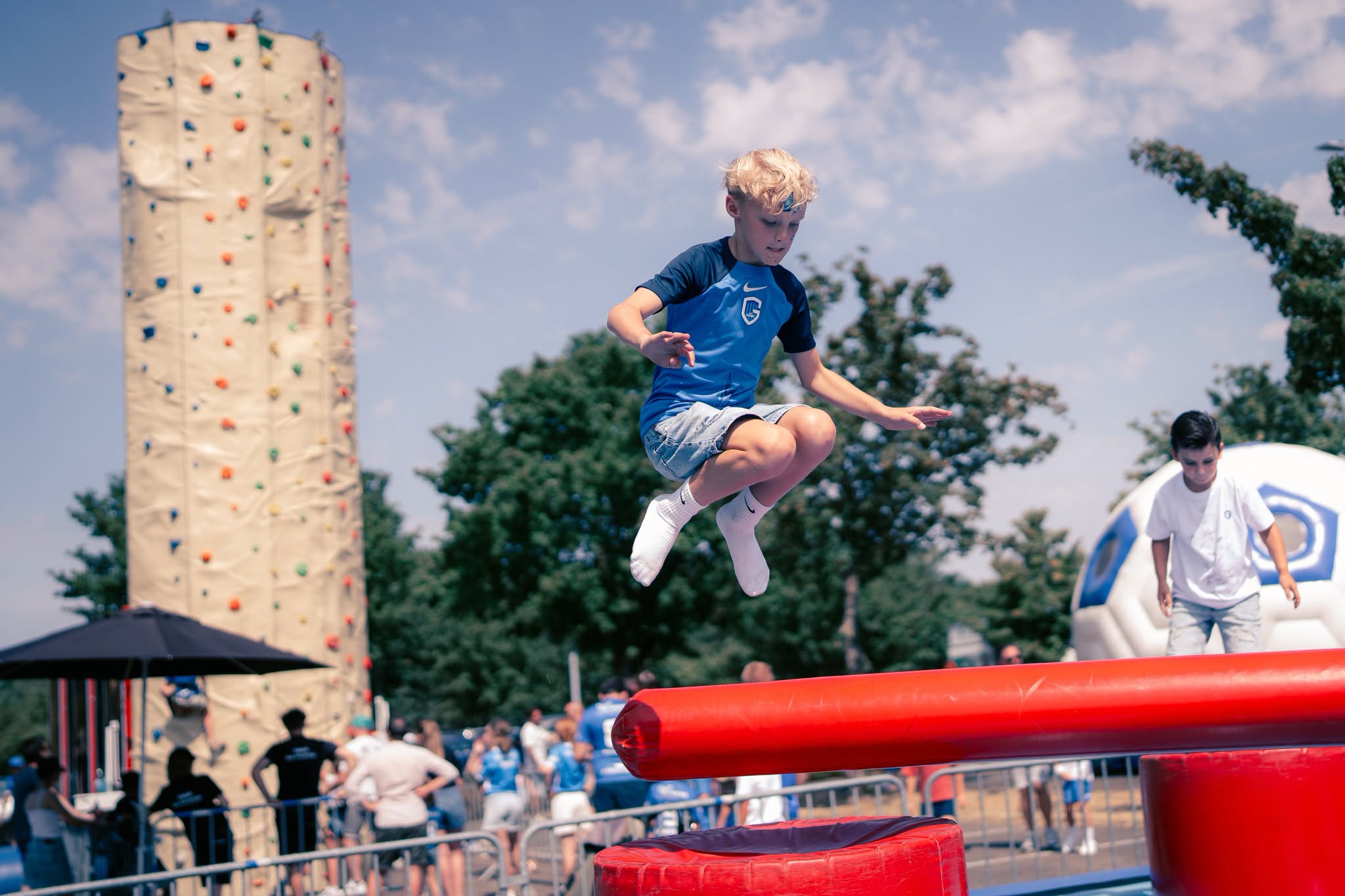 The Fungroup attracties tijdens KRC Genk Fanday