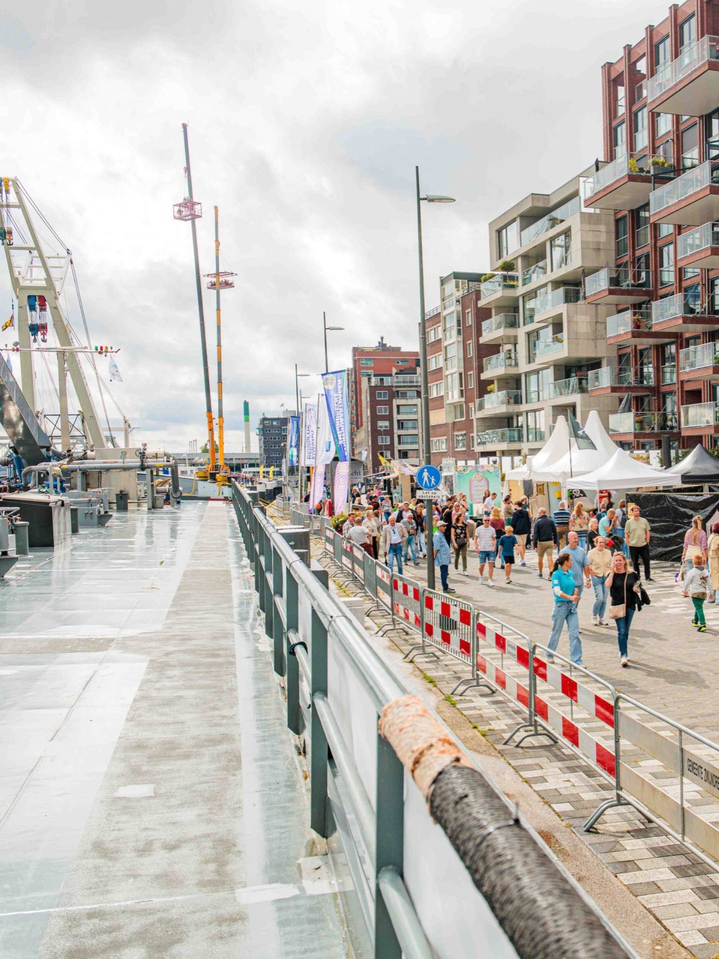 The Fungroup met de Sky-Watch en Sky-Jump tijdens de Binnenvaartdagen 2026 in Zwijndrecht